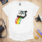 T-Shirt With Rainbows for a Bright, Playful Look