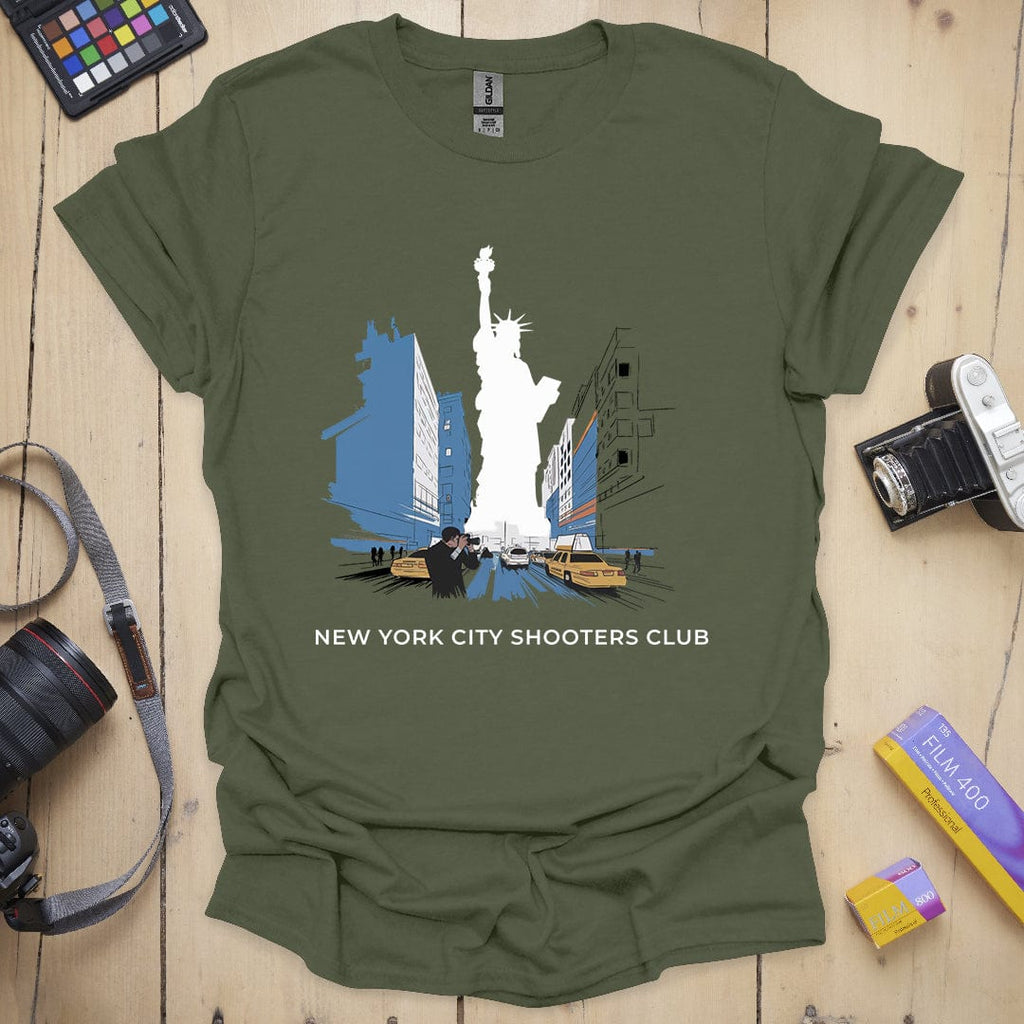 T-Shirt With NYC Photography Club Graphic