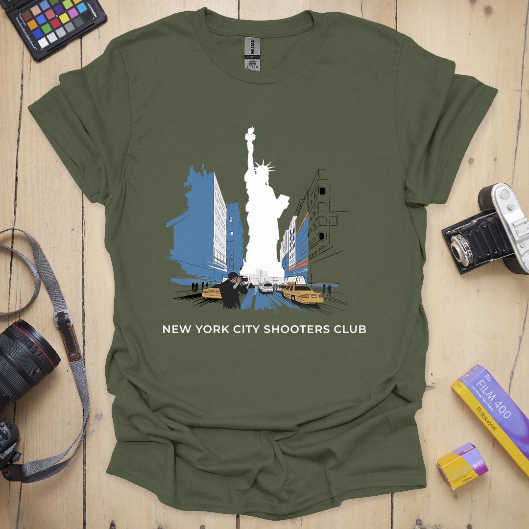 T-Shirt With NYC Photography Club Graphic