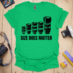 T-Shirt With Camera Lens Humor and Photography Style
