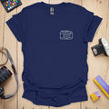 T-Shirt With Simple Heart Camera Design