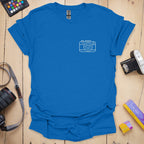 T-Shirt With Simple Heart Camera Design