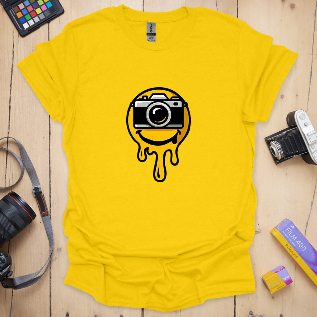 T-Shirt With Smiley Design for Photographers