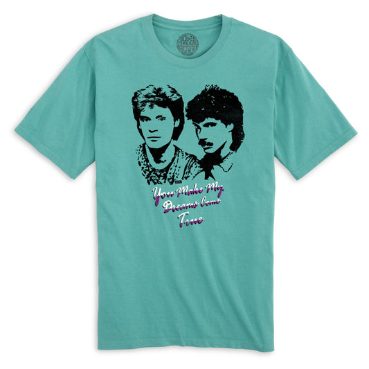 You Make My Dreams Come True Vintage Organic Cotton T-shirt | Cool 80s Music Tee | Solid Threads