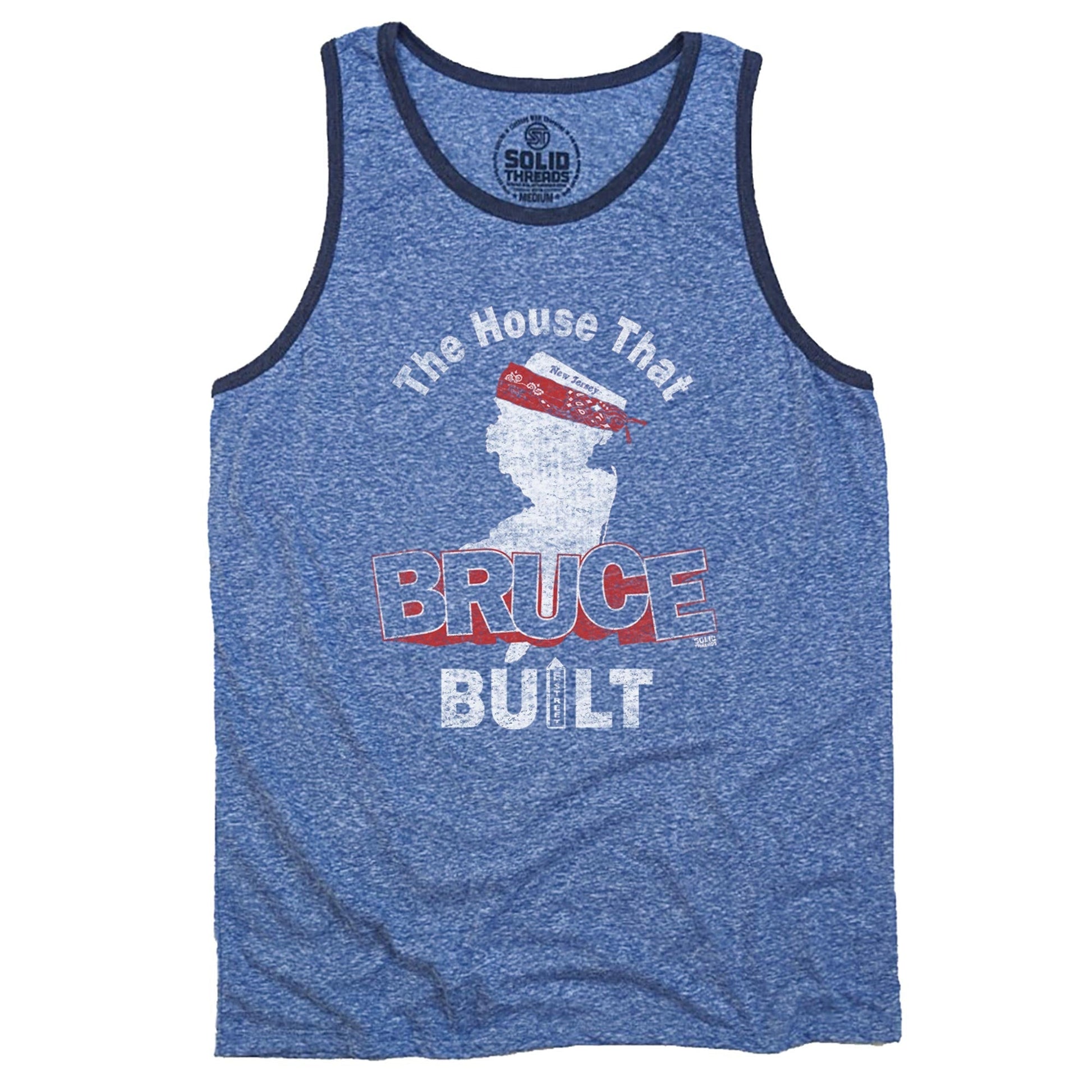 The House That Bruce Built Vintage Tank Top | SOLID THREADS