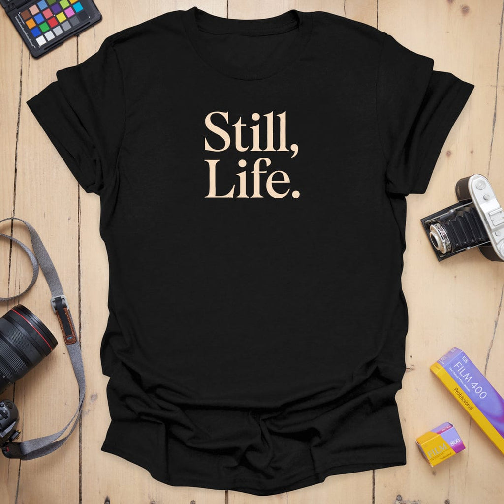 T-Shirt With Still Life Photography-Inspired Design