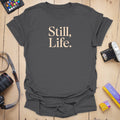 T-Shirt With Still Life Photography-Inspired Design
