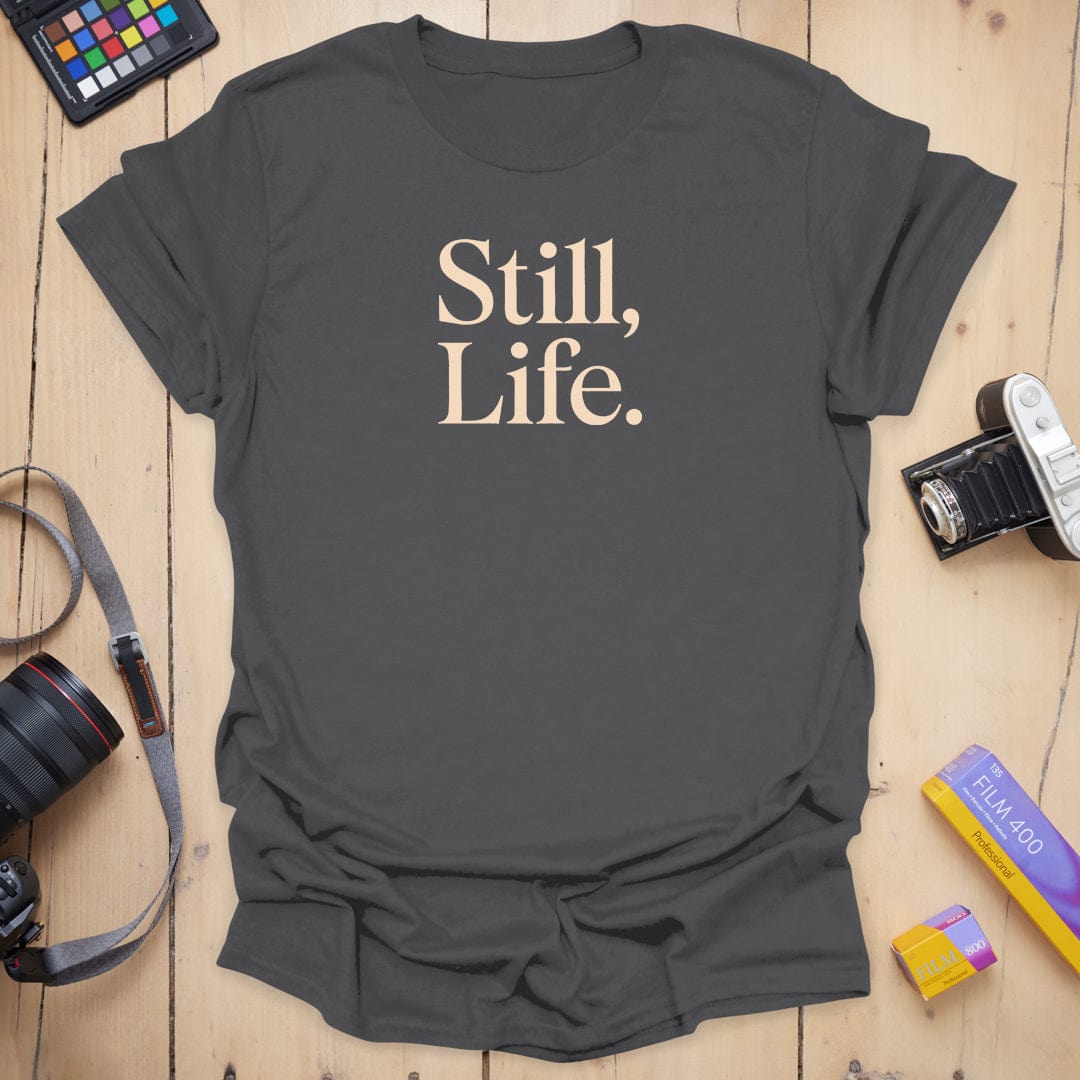 T-Shirt With Still Life Photography-Inspired Design