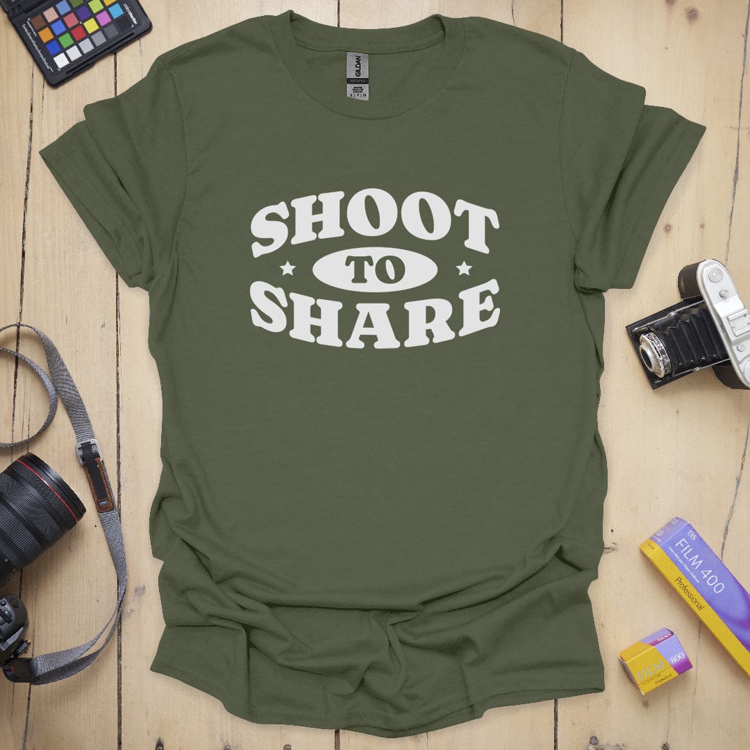 T-Shirt for Photographers Who Shoot to Share