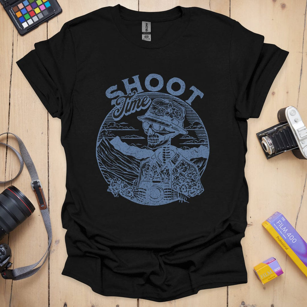 T-Shirt With Shoot Time Photography Graphic