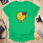 T-Shirt With Sunshine Selfie Graphic