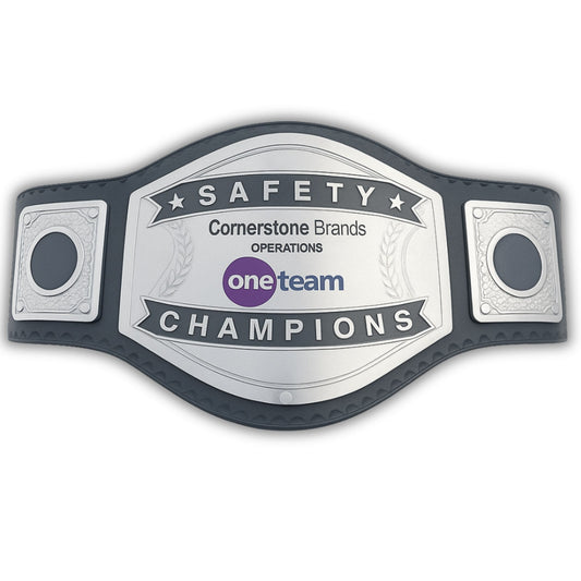 Custom Name and One Team Logo Wrestling Championship Belt