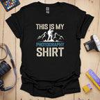 T-Shirt for Outdoor Photographers With Vintage Distressed Style