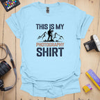 T-Shirt for Outdoor Photographers With Vintage Distressed Style