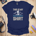 T-Shirt for Outdoor Photographers With Vintage Distressed Style