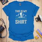T-Shirt for Outdoor Photographers With Vintage Distressed Style