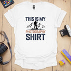 T-Shirt for Outdoor Photographers With Vintage Distressed Style