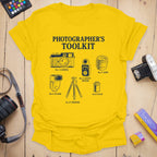 T-Shirt With Photographer’s Toolkit Graphic