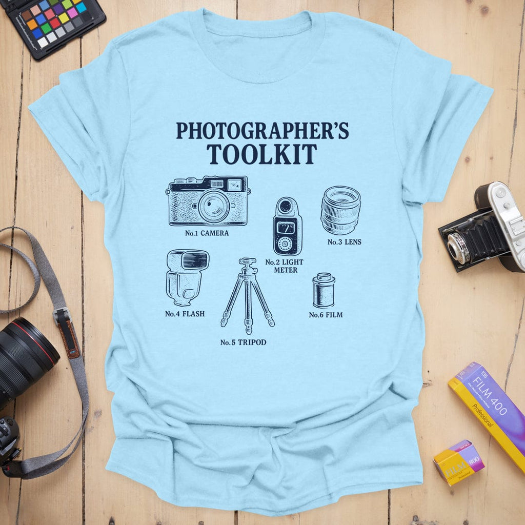 T-Shirt With Photographer’s Toolkit Graphic