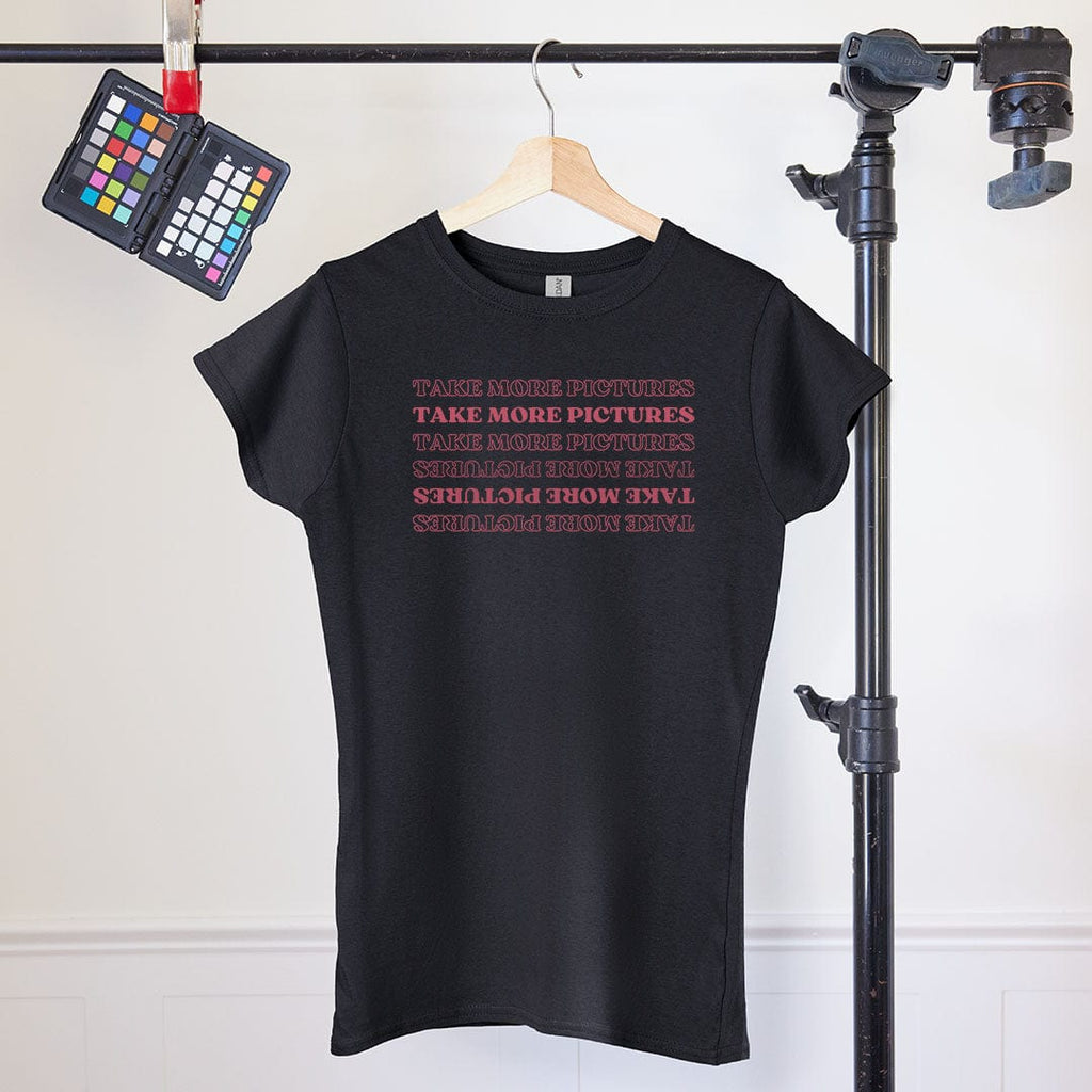 Women's T-Shirt With Take More Pictures Design