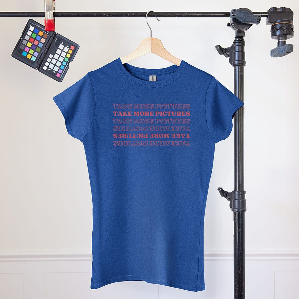 Women's T-Shirt With Take More Pictures Design