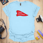 T-Shirt With Collegiate Take Pictures Graphic