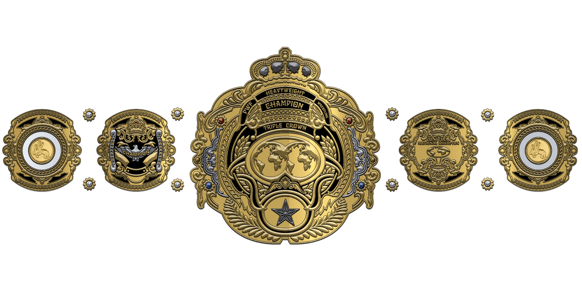 Custom Championship Belt With Personalized Design