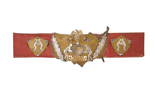 The Original 1963 World Wide Wrestling Federation Belt