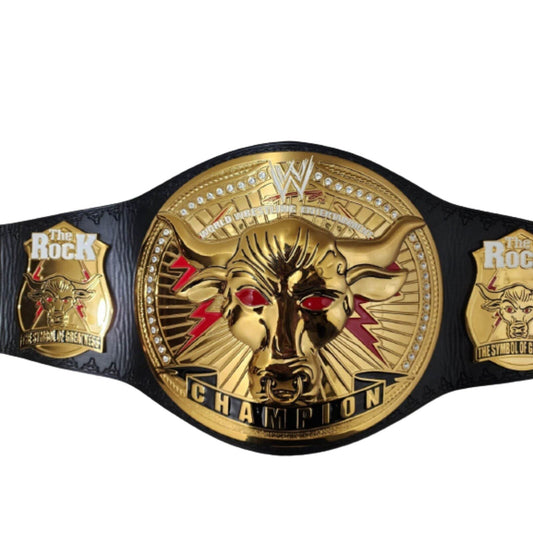 The Rock Brahma Bull Replica Championship Title Belt
