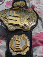 Championship Belt Triple Stack CNC Machined Replica