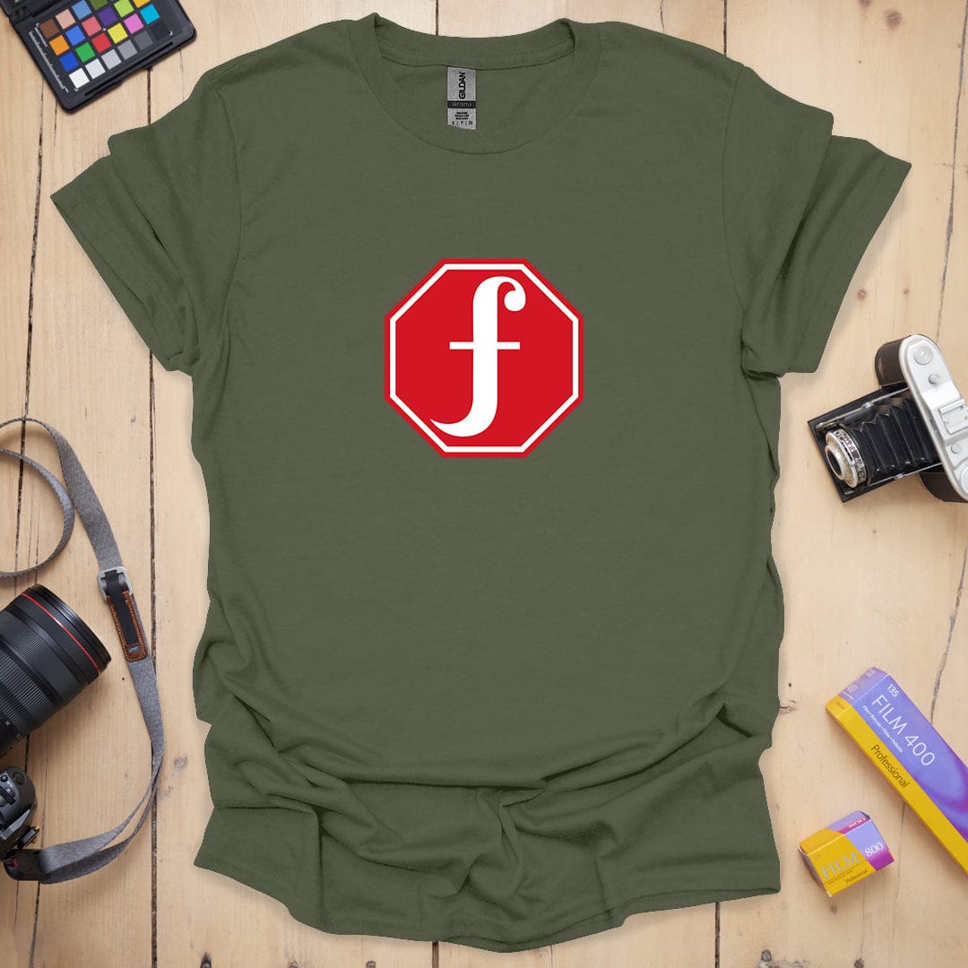 T-Shirt With F/Stop Photography Inside Joke
