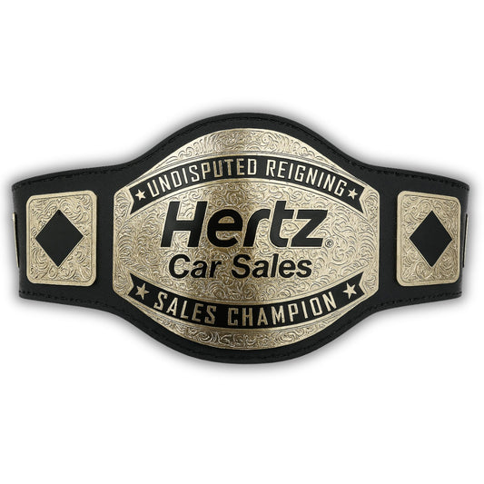 Custom Car Sales Wrestling Championship Belt