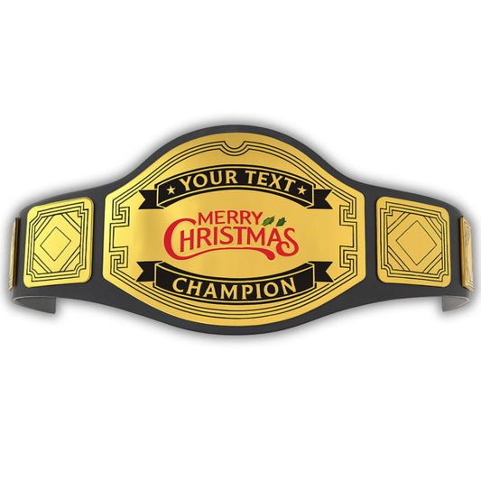 Christmas Championship Wrestling Belt