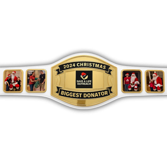 Christmas Championship Wrestling Belt