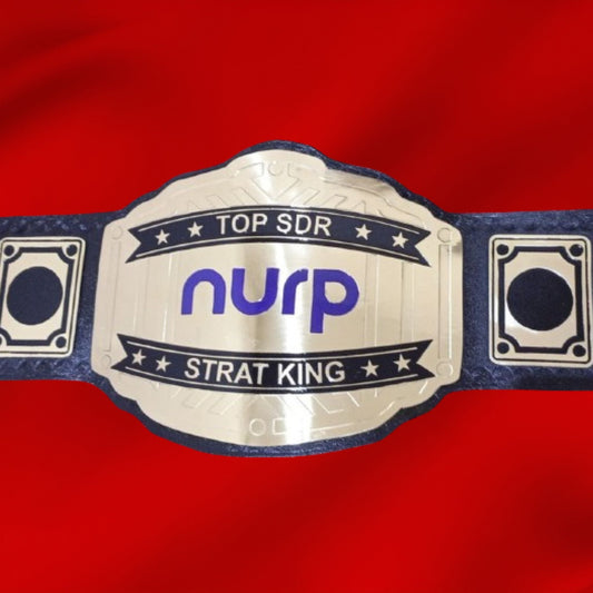 Custom Name and NURP Logo Wrestling Championship Belt
