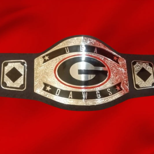 Custom Name with G Logo Wrestling Championship Belt