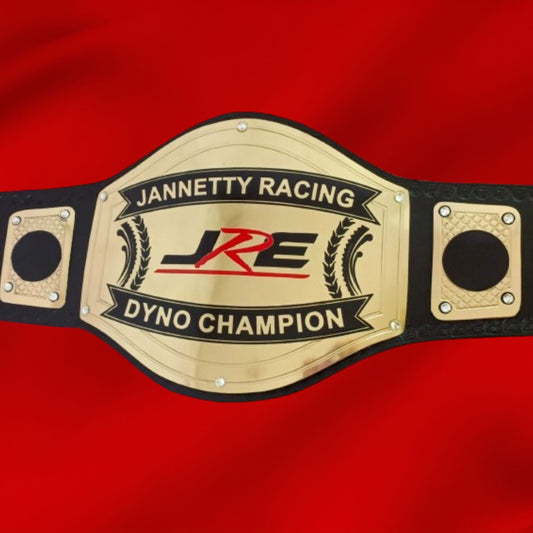 Custom Name and JRE Logo Wrestling Championship Belt