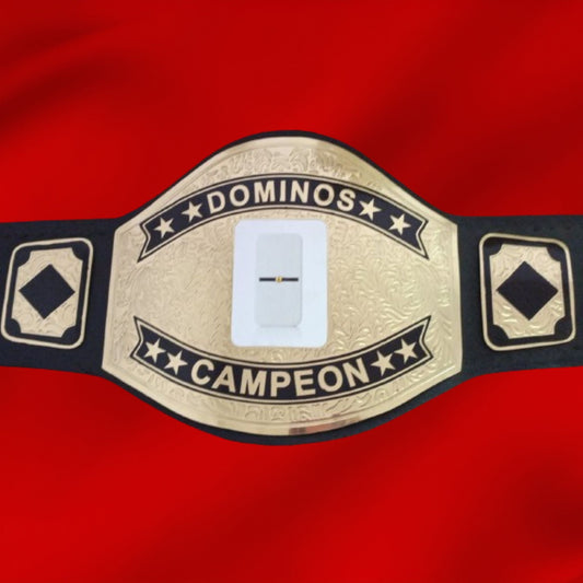 Custom Domino Wrestling Belt Logo Championship Belt