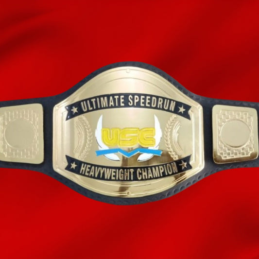 Custom Name and USC Logo Wrestling Championship Belt