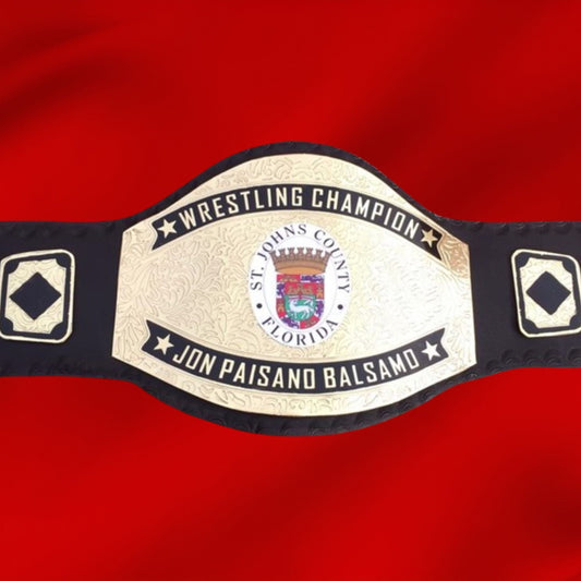 Custom Name and School Logo For Your Institute Wrestling Championship Belt