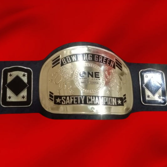 Custom Name and One SC Logo For Wrestling Championship Belt