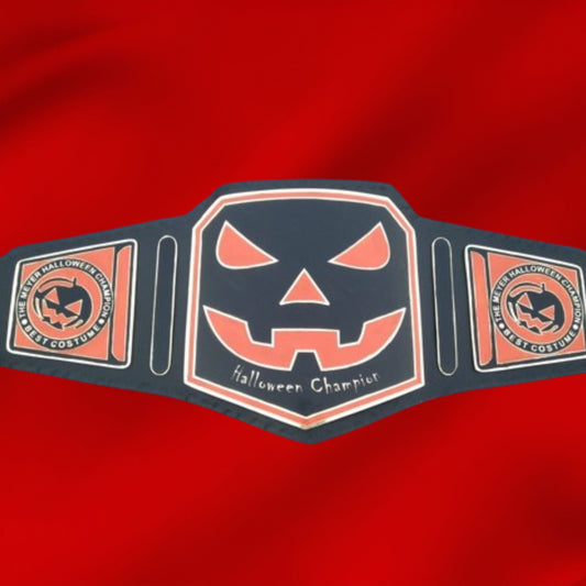 Spooky Halloween Wrestling Belt