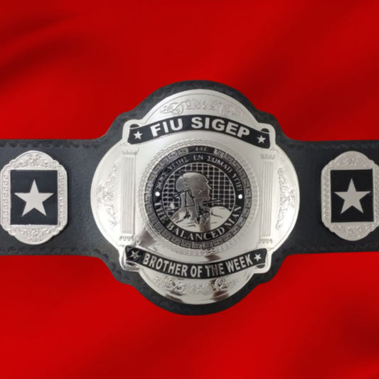 Custom Brother Of The Week Wrestling Championship Belt