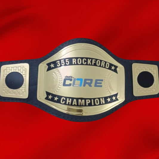 Custom CORE Logo Wrestling Championship Belt