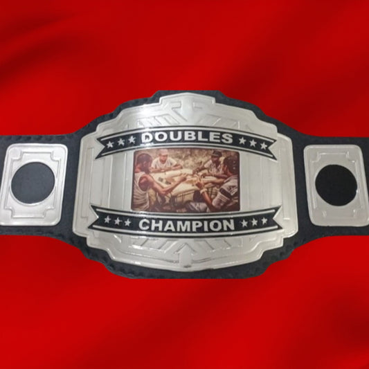 Custom Name and Friend Group Picture Logo Wrestling Championship Belt