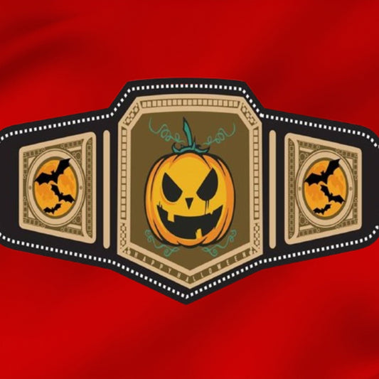 Horror Halloween Championship Wrestling Belt