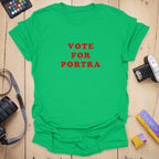 T-Shirt With Portra Film Stock Vote Graphic