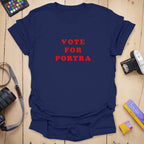 T-Shirt With Portra Film Stock Vote Graphic
