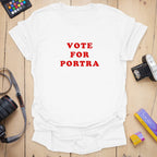 T-Shirt With Portra Film Stock Vote Graphic