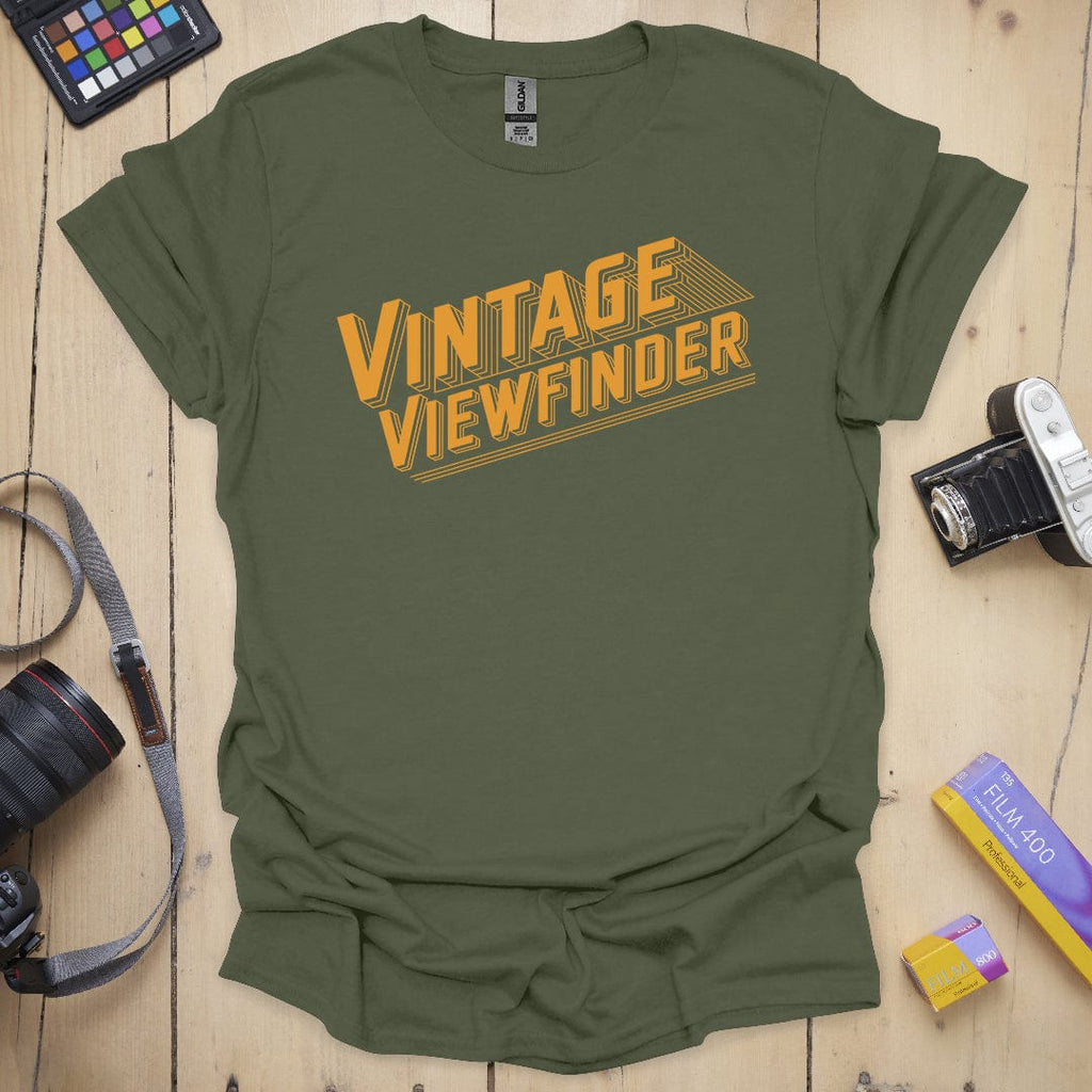 T-Shirt Vintage Viewfinder Retro Photography Design